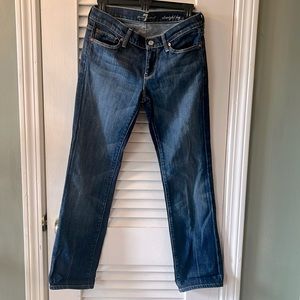 Seven For All Mankind Straight Leg Jean Size 26